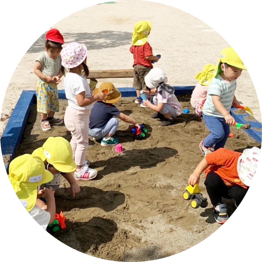 砂あそび